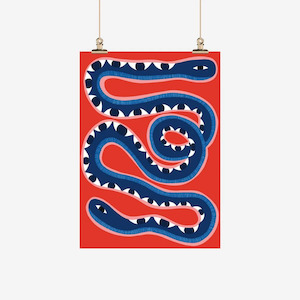 Tea Towel - Snake