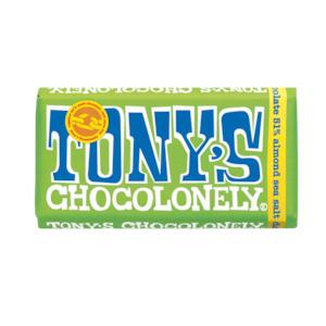 Tony's - Almond Sea Salt Dark Chocolate