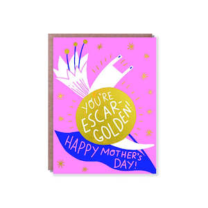 Escar-Golden Mother's Day Card