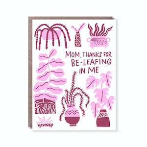 Greeting Card - Beleaf In Me