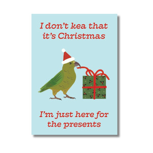 Clothing accessory: Kea Christmas Card