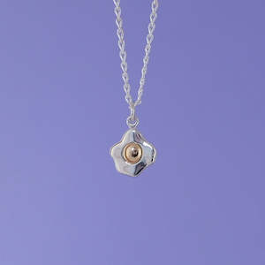 Mini Charming Necklace - Sunny Side Up Egg