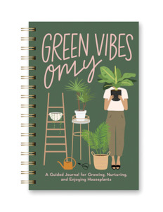 Clothing accessory: Guided Journal - Green Vibe Only