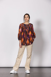 Doris Day Top - Parisian Fall