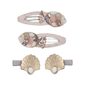 Clothing accessory: Hair Clips - Fishies & Shells