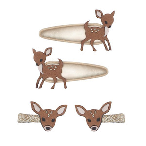 Clothing accessory: Hair Clips - Prairie Fawns