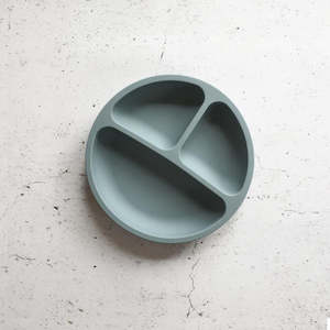 Silicone Divided Plate - Rain