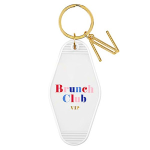 Vintage Motel Key Tag - Brunch Club