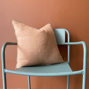 Plain Linen Cushion in Blush - in 3 sizes from