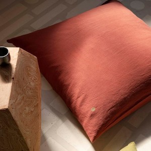 Soft furnishing: Hemp Cushion 80cm in Brick (sold out)