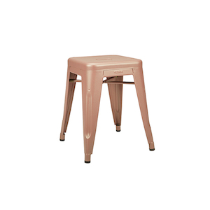 Soft furnishing: Tolix 45cm Stool - Rose Fume