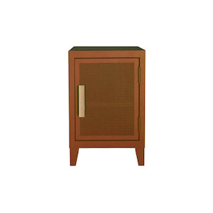 Soft furnishing: Tolix Bedside Cabinet 64cm in Rouille Fauve (1 in stock)