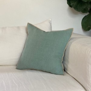 Plain Linen Cushion in Celadon - in 3 sizes from: (sold out)