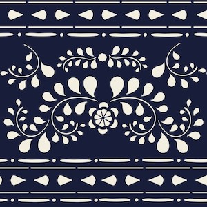 Stencil - Faux Bone Inlay