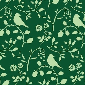 Soft furnishing: Stencil - Countryside Birds