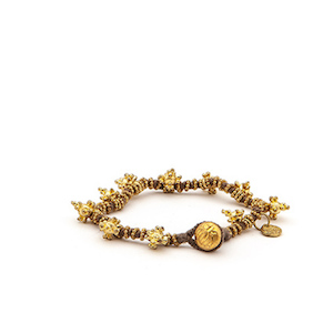 Bracelet Shakti - gold grey (sold out)