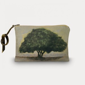 Soft furnishing: Maison Levy Linen Zip Purse - Ombu (sold out)