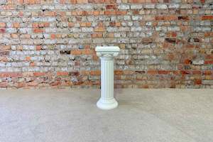 Elegant Plinth White