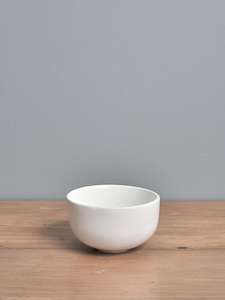 Olive Bowl – Satin White