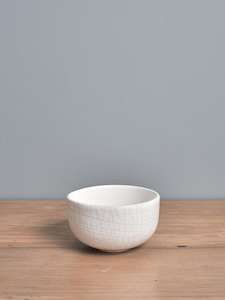 Olive Bowl – Bone Crackle