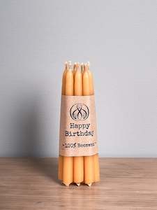 Non-store-based: Birthday Candles Set – Natural