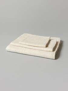 Claire Towel – Almond | Bath ⋄ Hand ⋄ Wash