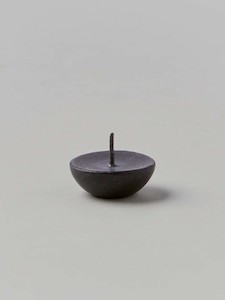 Non-store-based: Ceramic Candle Holder Circle – Black