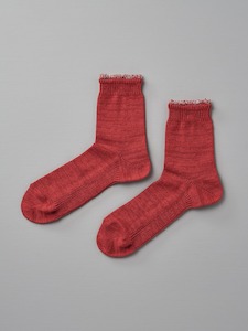 Organic Top Switching Socks – Red