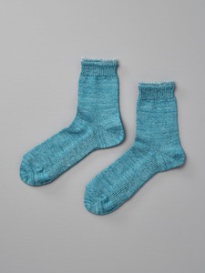 Non-store-based: Organic Top Switching Socks – Aqua