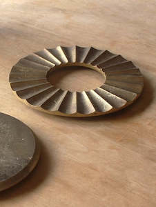 Non-store-based: Sun Trivet – Solid Brass