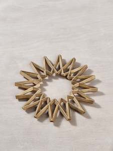 Galaxy Trivet – Solid Brass