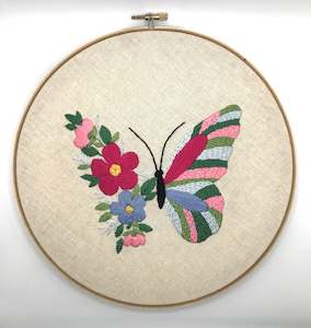 WO Butterfly Embroidery