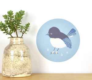 'Tomtit/Miromiro' Dot Wall Decal