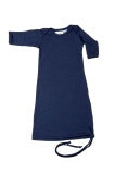 Creative art: Merino Baby Gown - Navy