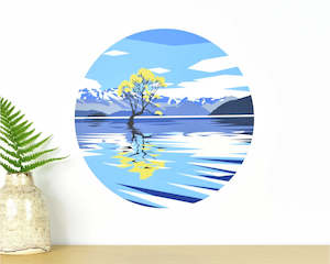 "Wanaka Tree" Dot Decal