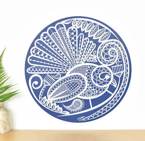 "Fantails Lace" Dot Decal