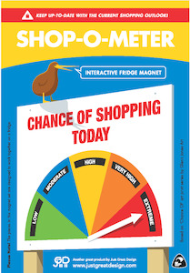 "Shop 'O' Meter" Magnet