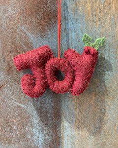 Pashom Felted Decoration - Joy