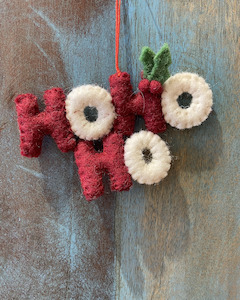 Pashom Felted Decoration - Hohoho