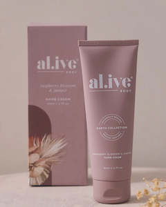 Al.ive Hand Cream - raspberry blossom & juniper