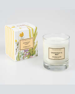 George & Edi Candle - Grapefruit and Mint