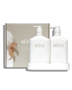 Al.ive wash & lotion duo - mango & lychee