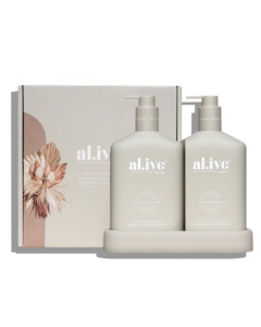 Al.ive Wash & Lotion duo - sea cotton & coconut