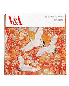 Kimono Cranes 20 Pkt - Paper Napkins