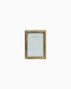 French Country Collections Hammered Gold Photo Frame 4x6