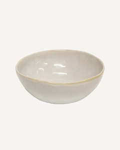 French Country Collections Franco White Soup Bowl