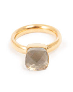 Gift: A&C Oslo Ring-Black Diamond Glass