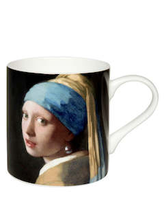 Gift: KÖNITZ Porcelain Mug- Girl With A Pearl Earring