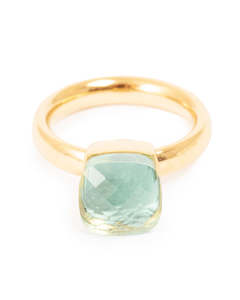 A&C Oslo Ring- Aquamarine