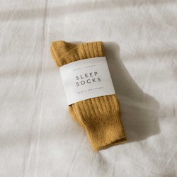 Penney + Bennett Sleep Socks - Tumeric